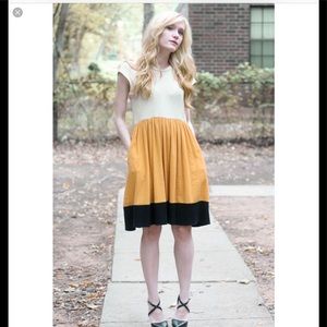 See By Chloe Color Block Dress